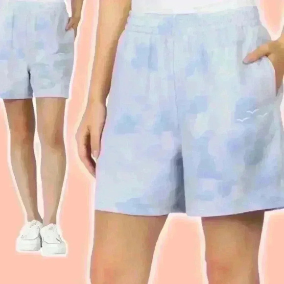 LazyPants shorts| hight rise| soft breathable cotton blend french terry  fabric - Picture 2 of 5